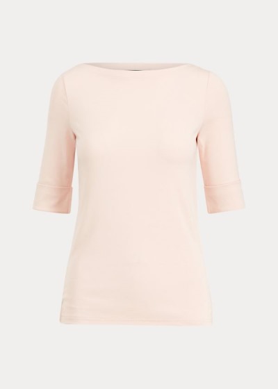 Top Ralph Lauren Algodão Boatneck Mulher 30621-BTNK